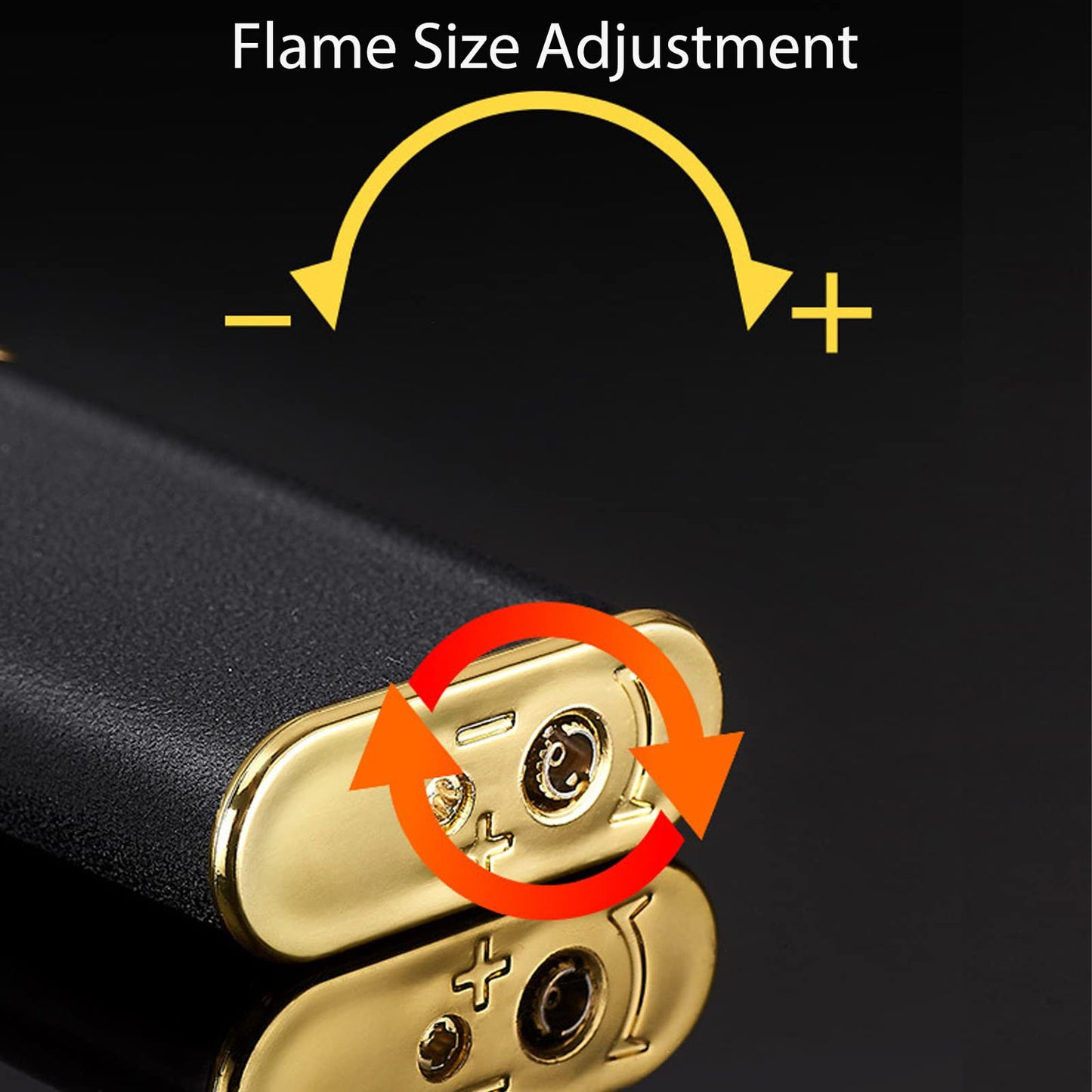 Customizable flame dragon lighter