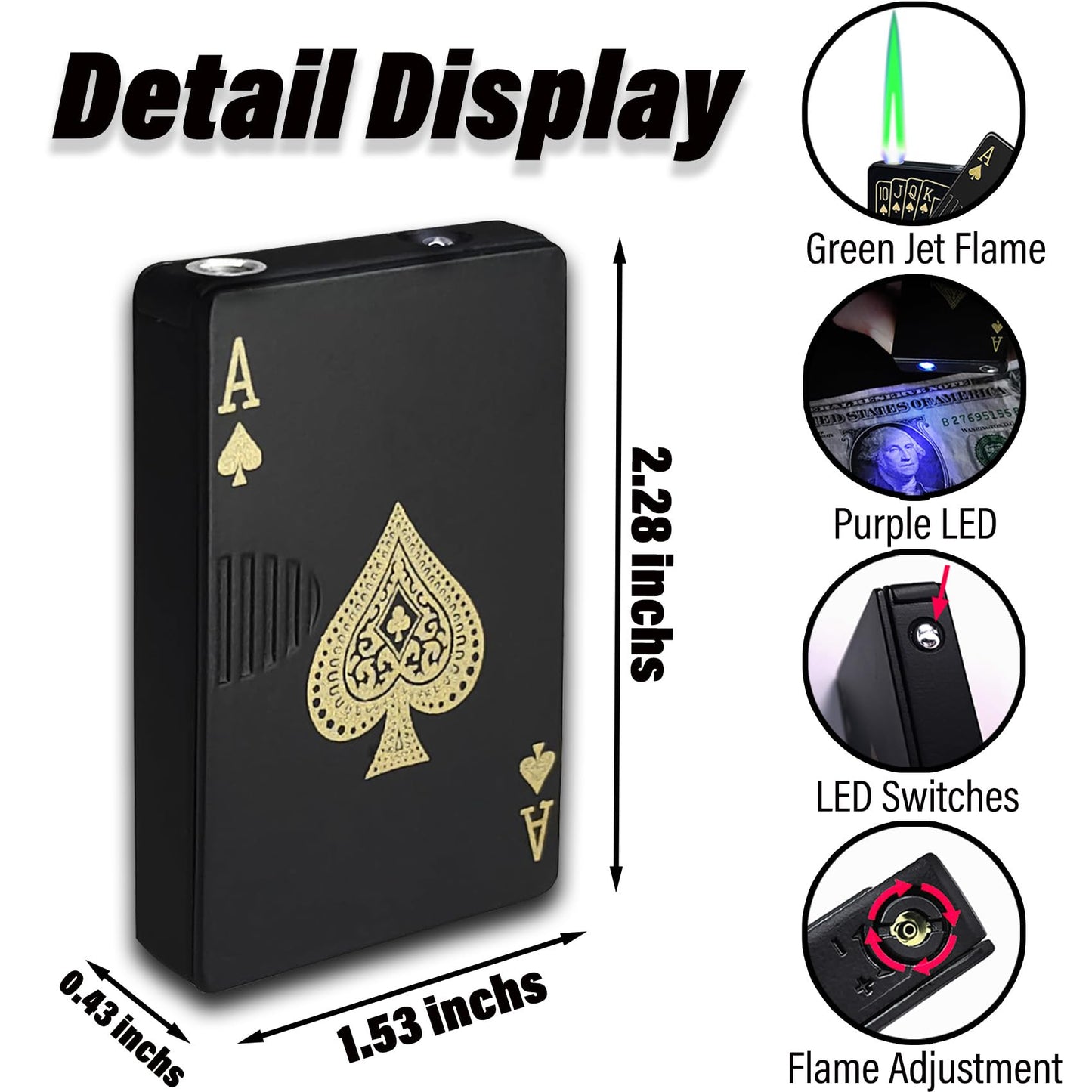 Ace of spades lighter